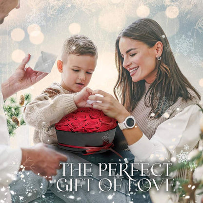 Ewige Liebe: Herzbox mit Rosen™